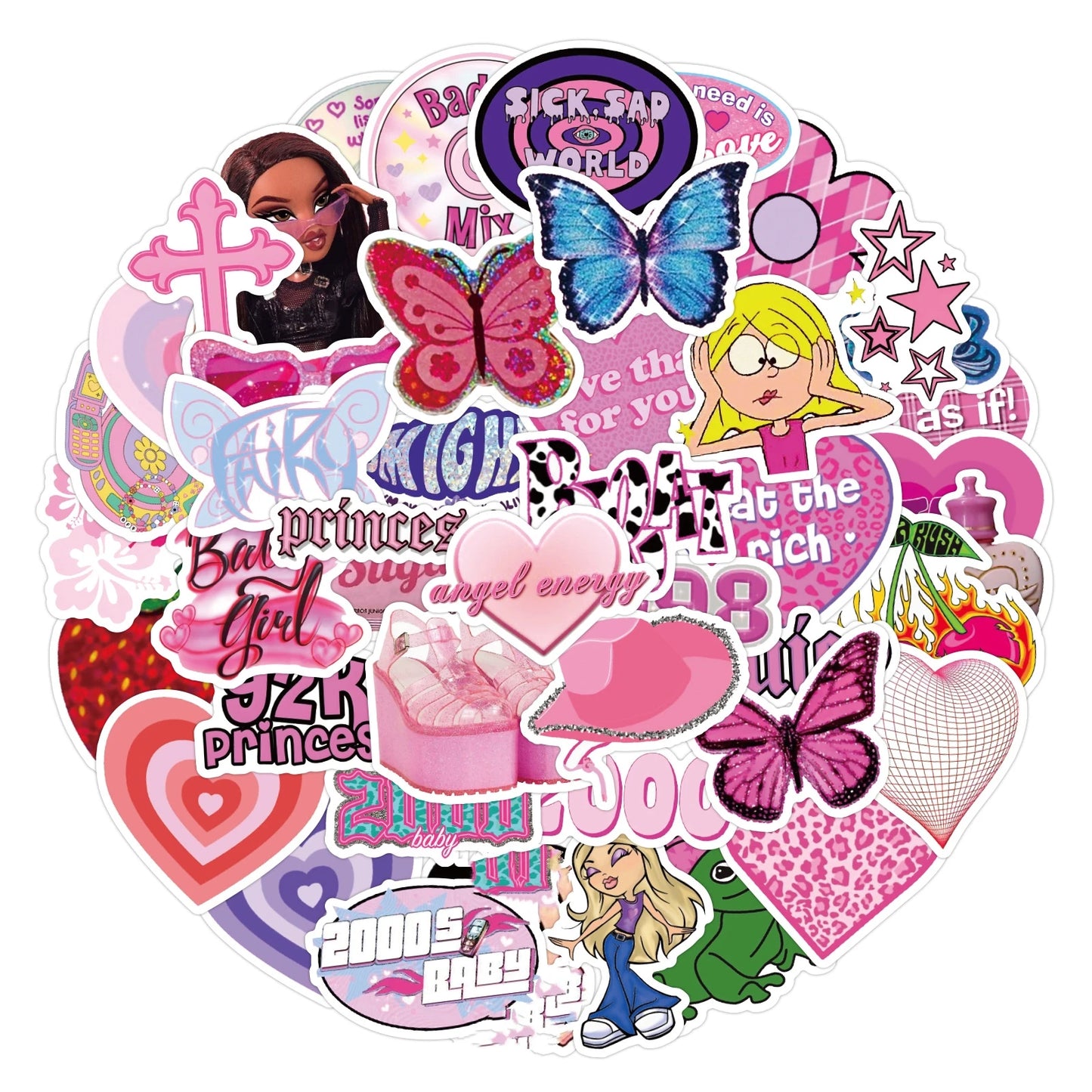 Y2K Stickers – 60 PCS